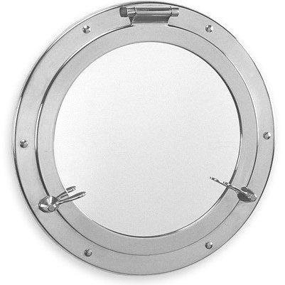 A/Mb 2  Stück Spiegel als Bullauge 30cm Durchmesser ca 